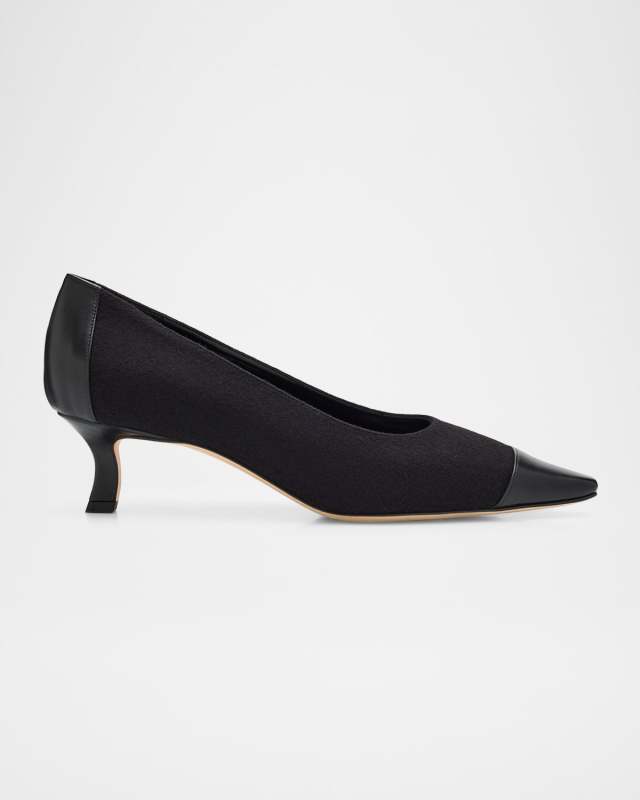 Mionel Wool Bicolor Pumps
